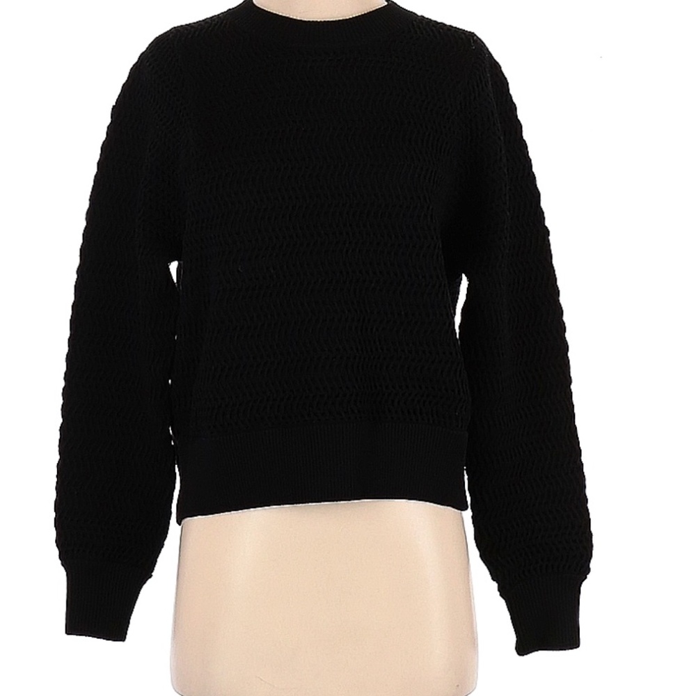 3.1 Phillip Lim Black Pullover Sweater
